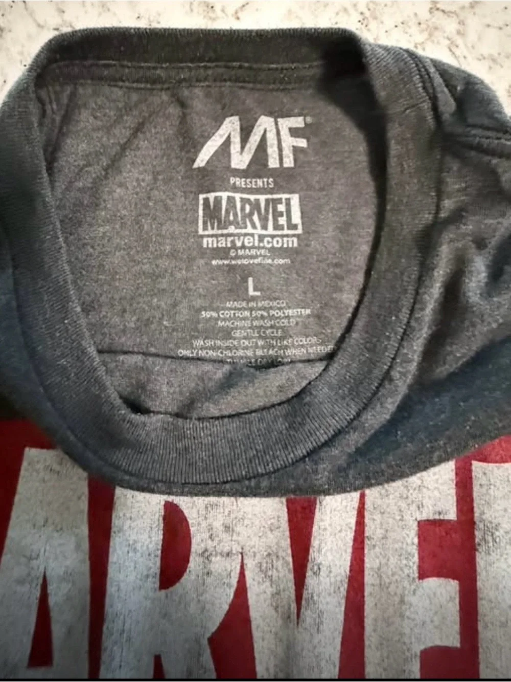 5pc Superhero Graphic Tees Lot Spiderman Superman Flash Marvel